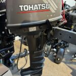 2005 TOHATSU 9.8HP 2 Stroke Manual Pull Start Long Shaft Tiller