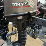 2005 TOHATSU 9.8HP 2 Stroke Manual Pull Start Long Shaft Tiller - Image 4