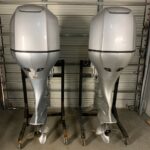 2009 Twin Honda Bf225-225Hp 25″ 4-Stroke-Counterotating outboard Motors - Image 2