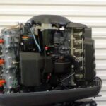 2001 Yamaha 250hp  Salt Water II Series 2 Stroke Outboard Motor - Image 2