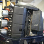 2017 Evinrude E-TEC-225hp HO 25 Shaft Outboard Motor - Image 4