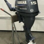 2009 Yamaha 15hp 4-stroke with Tiller-Handle Outboard Motor