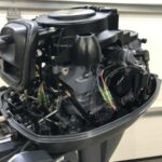 2009 Yamaha 15hp 4-stroke with Tiller-Handle Outboard Motor - Image 4