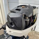2006 Evinrude Etec 60HP Outboard Engine 2 Stroke 20″ Shaft With Rigging - Image 3