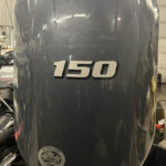2022 Yamaha F150XB 4 Stroke 25 Shaft Outboard Motor - Image 2