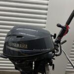 2022 Yamaha F25SMHC Outboard Motor 25hp 15in Shaft Manual Pull Tiller Handle (18hrs ONLY!!) - Image 4