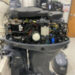 2002 Yamaha 40 HP 3 Cylinder Carbureted 4-Stroke 20″ (L) Outboard Motor - Image 3