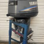 2006 Yamaha 115hp 115TLR 20 Shaft Long Outboard Motor - Image 4