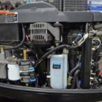 2010 Mercury Optimax 150hp 2-Stroke 25-shaft outboard motor - Image 3