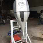 2008 Honda 150hp 4 Stroke 25” Outboard Motor - Image 2
