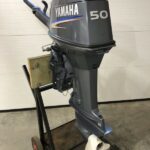 Yamaha 50hp 2 Stroke 20” Outboard Motor with Tiller Handle