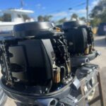 2010 PAIR YAMAHA 150HP 4 STROKE OUTBOARD MOTORS WITH 25″ SHAFTS - Image 4