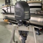 2017 Yamaha 90hp 4 Stroke 20” Outboard Motor - Image 4