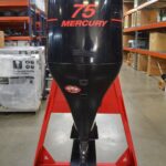 Used 2001 Mercury 75hp 4 stroke 20in remote outboard motor