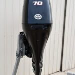 2014 Suzuki 70hp 4 Stroke 20” Outboard Motor with Handle