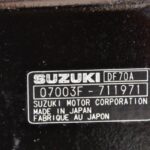 2014 Suzuki 70hp 4 Stroke 20” Outboard Motor with Handle - Image 2