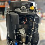 2014 Yamaha 150 HP F150LA 20” Shaft RH Outboard Motor Engine with only 494.1 Hours! Motor is super clean Like new. - Image 3