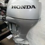 2011 HONDA 10HP 4 STROKE Manual Start Short Shaft Tiller Outboard 12L Tank - Image 4