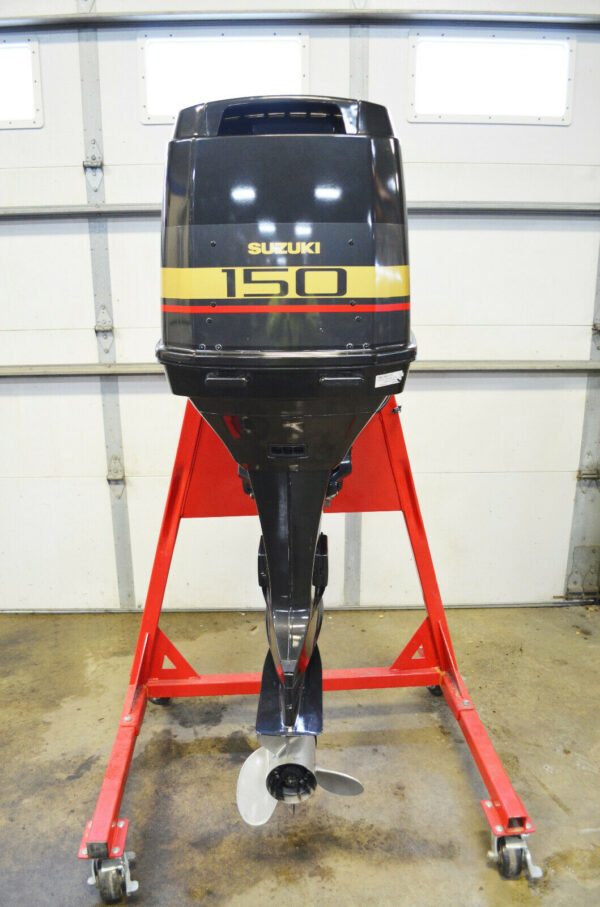 2003 Suzuki 150hp 25in Remote 2 Stroke Outboard Motor - Image 2