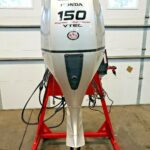 2011 Honda V-Tec 150hp 4 Stroke 25” Outboard Motor - Image 2