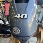2018 Yamaha 40hp 4 Stroke 20 Shaft Outboard Motor - Image 2