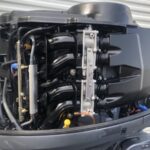 Pair 2014 Yamaha 150hp 4 Stroke 25” Outboard Motor - Image 4