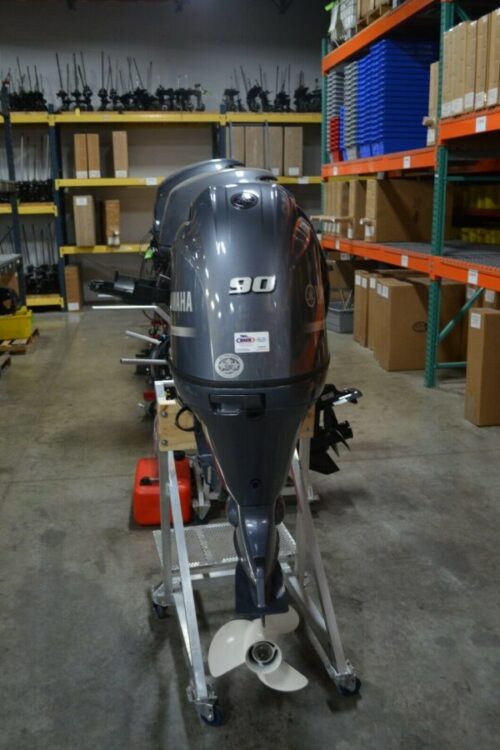 2019 Yamaha 90hp 4 Stroke 20 Shaft Outboard Motor