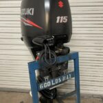 2011 Suzuki 115hp 4 Stroke 25 Shaft Outboard Motor - Image 4