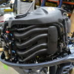 2014 Yamaha F60 60HP 4 Stroke 20 Shaft Outboard Motor - Image 4