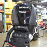2019 Evinrude ETEC 150hp 25in shaft Remote Outboard Motor - Image 4