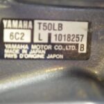 2014 Yamaha T50 high thrust 4stroke 20in remote Outboard Motor - Image 3