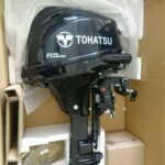 New Tohatsu 20 Hp 4 Stroke Outboard Manual Start Long Shaft Tiller - Image 4