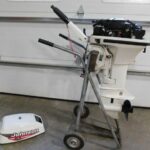Johnson 15hp 2 Stroke Outboard Motor with Tiller Handle - Image 3