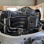 2015 Honda 60hp EFI 4 Stroke 20” Outboard Motor - Image 2