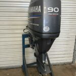 2011 Yamaha 90hp 4 Stroke 25” Outboard Motor - Image 2