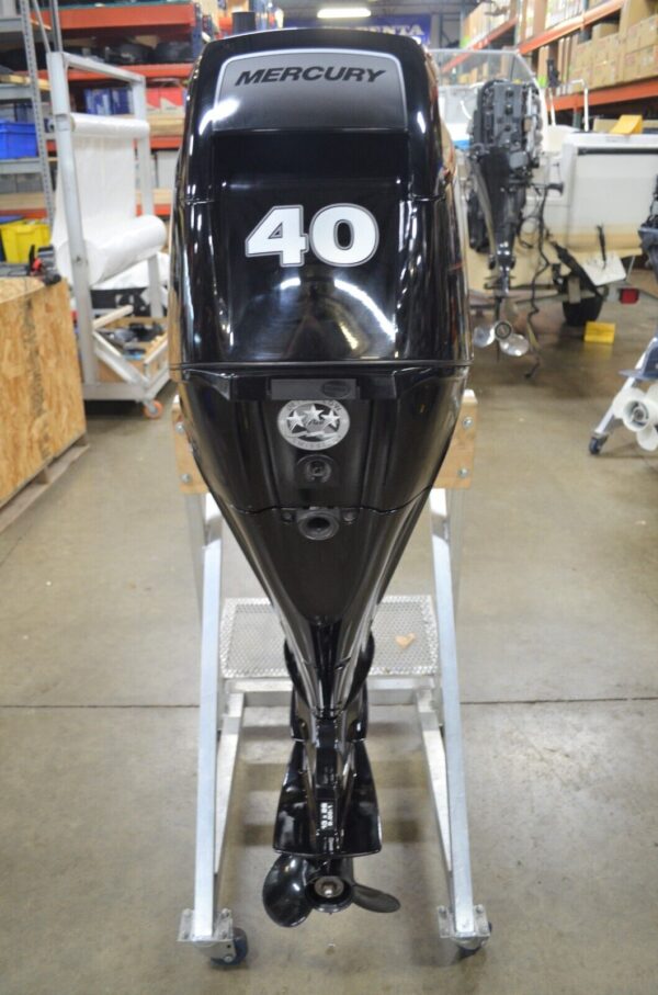 2019 Mercury 40hp 4 stroke 20in Tiller Outboard Motor - Image 2