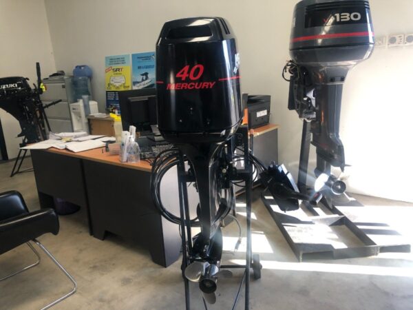 2008 Mercury 40hp 2 Stroke 20” Stroke Outboard Motor - Image 2