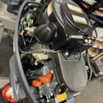 2015 YAMAHA 9.9HP 4 STROKE Manual Start Short Shaft Tiller Outboard 12L Tank - Image 2