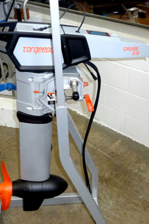 New Torqeedo Cruise 2.0 TS Electric Outboard Motor with Tiller